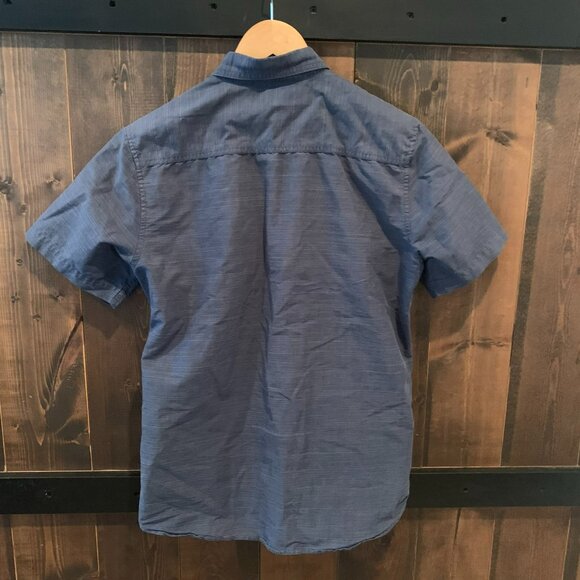 PD&C Men's Cotton Short Sleeve Button Down Shirt Size M - Picture 5 of 5